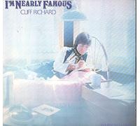 CLIFF RICHARD : I'm Nearly Famous LP VG + + Canada Capitol Records, EMI America