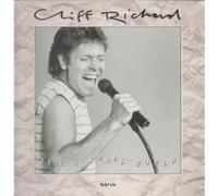 CLIFF RICHARD - IT'S A SMALL WORLD LP UK MYRRH 1985