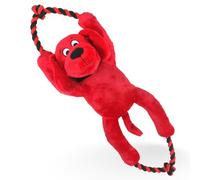 Clifford® Busy Body Rope Jouet en peluche pour chien | Jouet en peluche durable et confortable avec cordes pour jeux de tir | Stimulation mentale, liaison interactive, confort