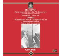 Clifford Curzon - Piano Concerto/Divertimento/Symphony 33