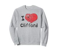 Clifford The Big Red Dog I Heart Clifford Childrens Books Sweatshirt