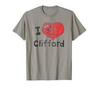 Clifford The Big Red Dog I Heart Clifford Childrens Books T-Shirt