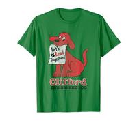 Clifford The Big Red Dog Let's Read Together Vintage Book T-Shirt