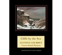 Cliffs By the Sea: Gustave Courbet Cross Stitch Pattern