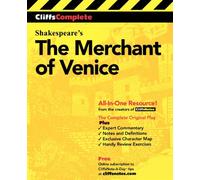 CliffsComplete The Merchant of Venice
