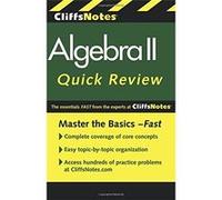 CliffsNotes Algebra II Quickreview (Cliffs Quick Review (Paperback)) - [Livre en VO] Edward Kohn, David Alan Herzog (Auteur)