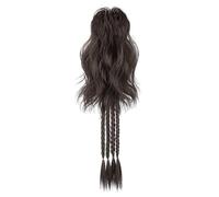 Clifraises À Cheveux Curlybraid Cliptail Extensions Cheveux CHEURS CHEUR CLIP SYNTHÉTIQUE FOUNTAINE PONTAIRE PERMES PIEL