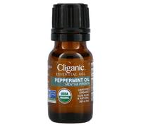 Cliganic, Huile Essentielle 100% Pure, Menthe Poivrée, 0,33 fl oz (10 ml)