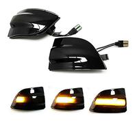 Clignotant à LED dynamique indicateur de rétroviseur d'aile latérale clignotant adapté pour F-ord Focus 2 MK2 2004-2008, F-ord Focus 2 C-MAX 2003-2007, F-ord C-MAX 2007-2010