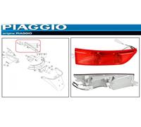 CLIGNOTANT ARRIERE DROIT ORIGINE PIAGGIO X8, X-Evo, Xevo de 2005 à 2008