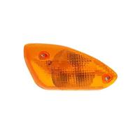 Clignotant avant droit 12 volts 10 watts compatible avec Yamaha Aerox 50 | Unité complète, ampoule incluse; couleur du verre orange, halogène, plastique, remplace la référence fabricant 5BR-H3320-00