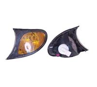 Clignotant avant gauche orange/noir pour BMW E46 Berline & Touring 09/01->