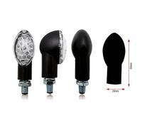Clignotant Bihr s Oval LED noir