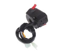 Clignotant Bouton Guidon Interrupteur De Commande De Guidon De Moto Bouton Gauche De Phare Antibrouillard Klaxon Voyant D'avertissement Bouton De Clignotant 22MM 7/8"