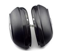 Clignotant Compatible Avec Vw Pour Passat B7 Pour Beetle A5 2011 2012 2013 2014 2015 Clignotant Latéral Avec Indicateur De Rétroviseur(Smoked black)