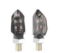 Clignotant de Moto 2 Pièces 8mm Clignotant Moto Mini Lampe À Ambre Clignotant Clignotant Moto Indicateurs Lumière Intermitentes Moto