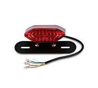 Clignotant De Moto Feu Arrière De Frein Feu D'arrêt Lampe D'immatriculation Accessoires De Moto Feux Stop(Red)