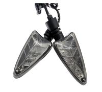 Clignotant de Moto témoin Lumineux Clignotant De Moto Clignotant Clignotant Signaux Moto Indicateur Lumière Flux Clignotant(36mm)