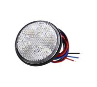 Clignotant de Moto témoin Lumineux Rétroviseur De Moto, Feu De Position Latéral D'avertissement De Frein Arrière, Clignotant De Moto, Feu De Position Latéral D'avertissement(White)