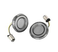 Clignotant de Motocyclette Indicateur LED de Style Balle pour Motos, Clignotant Avant pour Ha&rley Touring Break CVO Road Glide Fat Boy Softail, 1157