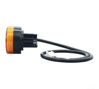 Clignotant de rechange pour scooter KuKirin A1 (un sur la gauche (L)) | Indicateur latéral droit, construction en plastique durable, éclairage lumineux, connexion simple par fil