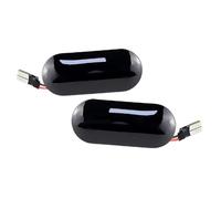 Clignotant De Rétroviseur 1336185 4593010 2 Pièces Indicateur Position Latéral Led Pour Ford Pour Fox Pour C-max Pour Fiesta Pour Focus Pour Fusion Rétroviseur Clignotant(2piece Smoke yellow)