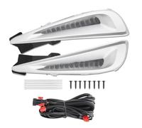 Clignotant de rétroviseur 2X LED DRL Pour Toyota Pour Prius 2019-2021 Feux De Jour Feux Antibrouillard Phares Clignotants Faisceau De Câbles Kit Carrosserie Clignotant Voiture