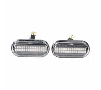 Clignotant de rétroviseur Feux De Position Latéraux Dynamiques À LED Pour Megane 1 Pour Clio 1 2 Pour Kangoo Pour Espace Pour Smart - Pour Fortwo 453 Feu Clignotant Rétroviseur(Crystal)