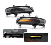 Clignotant de rétroviseur latéral à LED dynamique pour Toyoto Land Cruiser GRJ200 URJ200 UZJ200 VDJ200 Land Cruiser Prado KDJ150 TRJ150 GRJ150 GDJ150 lampe de rétroviseur latéral lentille fumée