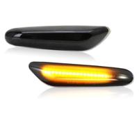 Clignotant De Rétroviseur Latéral Pour BMW E90 E91 E92 E93 E60 E87 E82 E46 X1 X3 X5 Clignotants LED Dynamiques D'origine Ambre Jaune(No Sequential Flash)