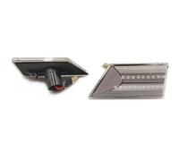 Clignotant de rétroviseur Lot 2 Clignotants LED Pour Voiture Feux Position Latéraux Dynamiques Éclairage Fluide Pour Opel Pour Signum Pour Vectra C 2003-2008 Clignotant Latéral(No Dynamic Clear 1)