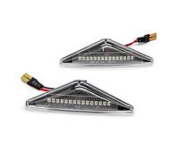 Clignotant De Rétroviseur Lot 2 Feux Position Latéraux À LED Clignotants Séquentiels Pour Ford Pour Mondeo Pour MK3 Pour Focus Pour MK1 Pour Falcon(Dynamic Black)