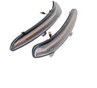 Clignotant De Rétroviseur pour Peugeot 208 2008 2012 2013 2014 2015 2016 2017 2018 2019-clignotant LED Dynamique Marqueur Latéral Clignotant Indicateur LED Clignotant(Crystal Lens)