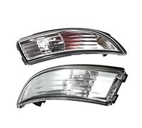 Clignotant de voiture 1 Paire Gauche Et Droite Voiture Miroir Clignotants Porte Aile Indicateur Couverture Lumière Répéteur Boîtier Pour Ford Pour Fiesta Mk8 2 Feu signalisation latéral