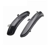 Clignotant de voiture 2 Pièces Voiture Auto Gauche/droite Aile Porte Miroir Indicateur Clignotant Lampe Pour Peugeot 208 2012-2015 2016 2017 Accessoires Feu signalisation latéral(Dynamic Smoked)