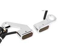 Clignotant directionnel Lampe Clignotant Lumière Ambre pour Touring pour Road Glide pour Softail pour Breakout Slim FLS pour Sportster 2X Moto 12V