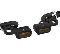 Clignotant directionnel Lampe Clignotant Lumière Ambre pour Touring pour Road Glide pour Softail pour Breakout Slim FLS pour Sportster 2X Moto 12V