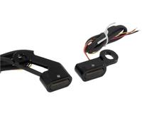 Clignotant directionnel Lampe Clignotant Lumière Ambre pour Touring pour Road Glide pour Softail pour Breakout Slim FLS pour Sportster 2X Moto 12V