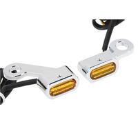 Clignotant directionnel Lampe Clignotant Lumière Ambre pour Touring pour Road Glide pour Softail pour Breakout Slim FLS pour Sportster 2X Moto 12V