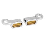 Clignotant directionnel Lampe Clignotant Lumière Ambre pour Touring pour Road Glide pour Softail pour Breakout Slim FLS pour Sportster 2X Moto 12V