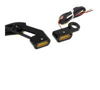 Clignotant directionnel Lampe Clignotant Lumière Ambre pour Touring pour Road Glide pour Softail pour Breakout Slim FLS pour Sportster 2X Moto 12V