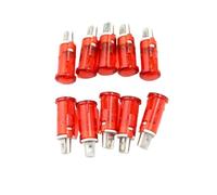 Clignotant directionnel Lot de 10 voyants néon 220 V 110 12 V/24 CC, Montage sur Panneau, Rouge, Vert, Jaune, mm, MDX-11A, pour Lampe signalisation Guidage Pilote
