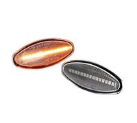Clignotant dynamique 2 Pièces Pour Jaguar Pour Type S 1999-2007 Pour Xk8 XKR 1996-2005 Pour Xj X350 2003-2006 Répéteur Clignotant Dynamique Clignotants Latéraux Clignotant Latéraux(Couleur:Dynamic Cry