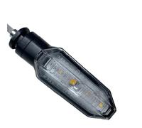 Clignotant dynamique à LED for moto, 12 V, bicolore, compatible avec Honda CRF250L ADV150(2pcs Amber Red)