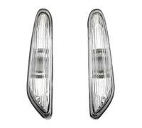 Clignotant Dynamique Pour BMW E46 E60 E61 E83 Clignotants Voiture 1 Paire Feux Position Latéraux Gris/blanc(blanc)
