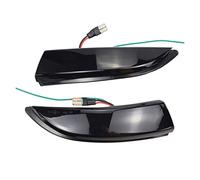 Clignotant Dynamique Pour Ford Pour Fiesta MK6 VI/UK MK7 Pour B-Max 2008-17 Clignotants Indicateur De Rétroviseur Latéral 2 Pièces Séquentiel se tourner vers Lampe(Blue-Yellow)