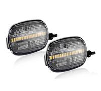 Clignotant Dynamique Pour Mitsubishi Pour Triton L200 2005-2015 Pour Pajero Pour Montero Pour Sport Pour Nativa 08-16 LED Marqueur Latéral Clignotant Lumière Clignotant Feux latéraux ( Couleur : Clear