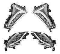 CLIGNOTANT ET FEUX AR MAXISCOOTER ADAPTABLE YAMAHA 530 TMAX 2017+2019 TRANSPARENT AV-AR DROIT ET GAUCHE A LEDS (HOMOLOGUE CE) ...