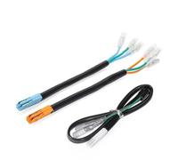 Clignotant Indicateur Adaptateur De Clignotants Pour Éclairage De Plaque D'immatriculation Connecteur Pour H&onda CRF 250L Pour CB 500X 500F 650F Pour CBR 500R 650R GROM 125 NC750 Indicateurs De Moto(
