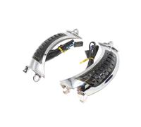 Clignotant indicateur Clignotant Latéral LED pour Motos, Clignotant pour Ha&rley pour Touring pour Route pour Glide FLTRX 2014.